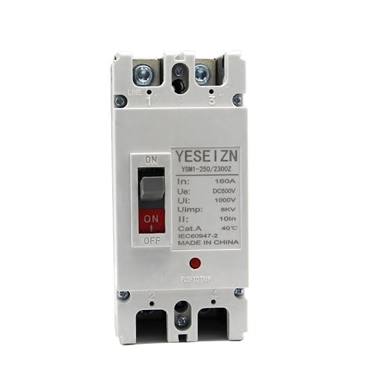 MCCB DC 2P 160A