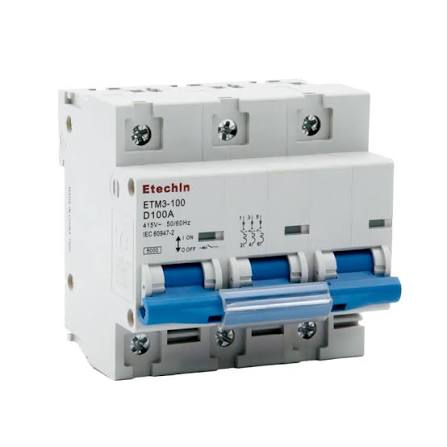 MCB AC 3P 100A