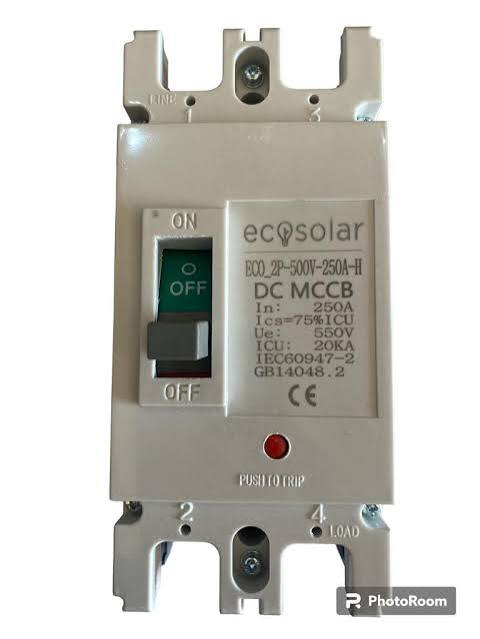 MCCB DC 2P 250A
