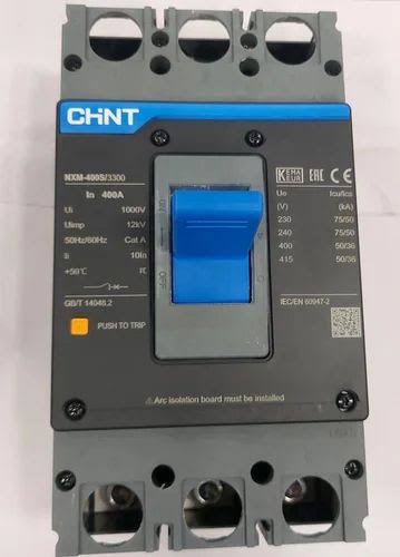 CHINT MCCB 400A 3 POLE BLACK