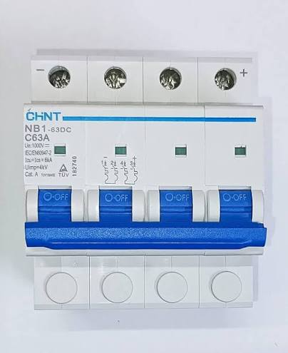 MCB 63A 4P DC