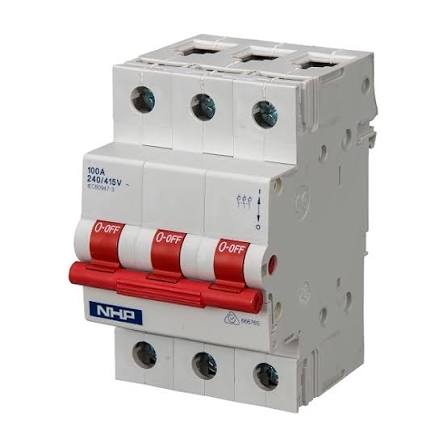 MCB AC 3P 100A