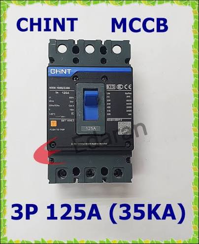 CHINT MCCB 125A 3 POLE BLACK